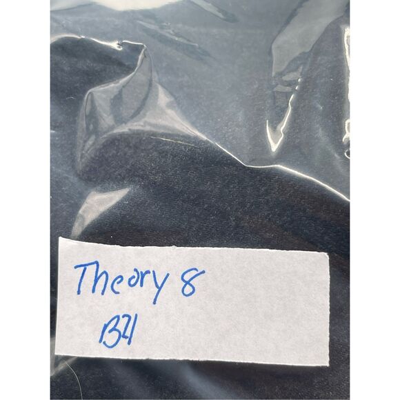 Theory Dress Pants Women Size 8 Gray Flare Leg Wool - Picture 11 of 11